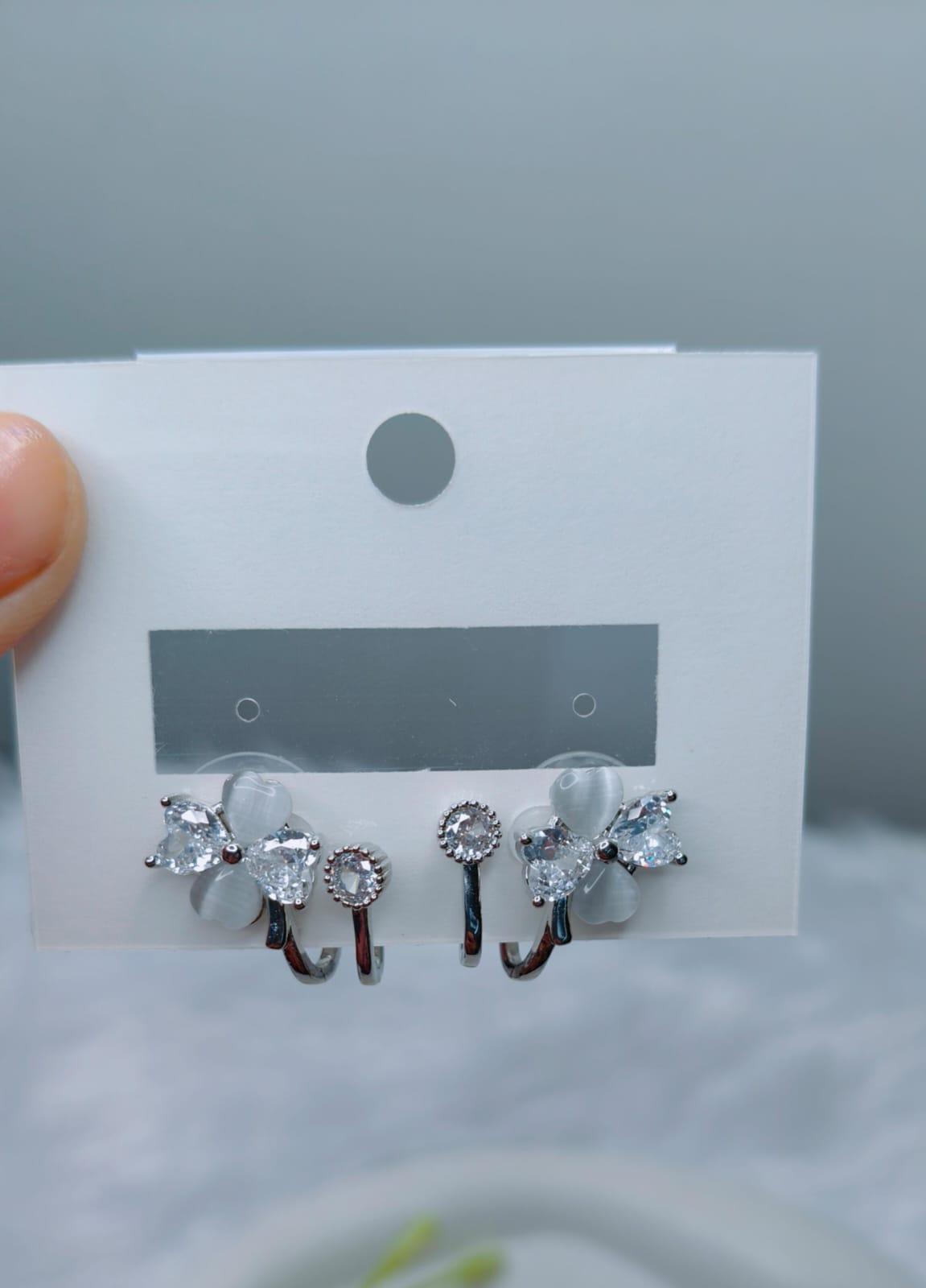 Floral Earrings - View 3
