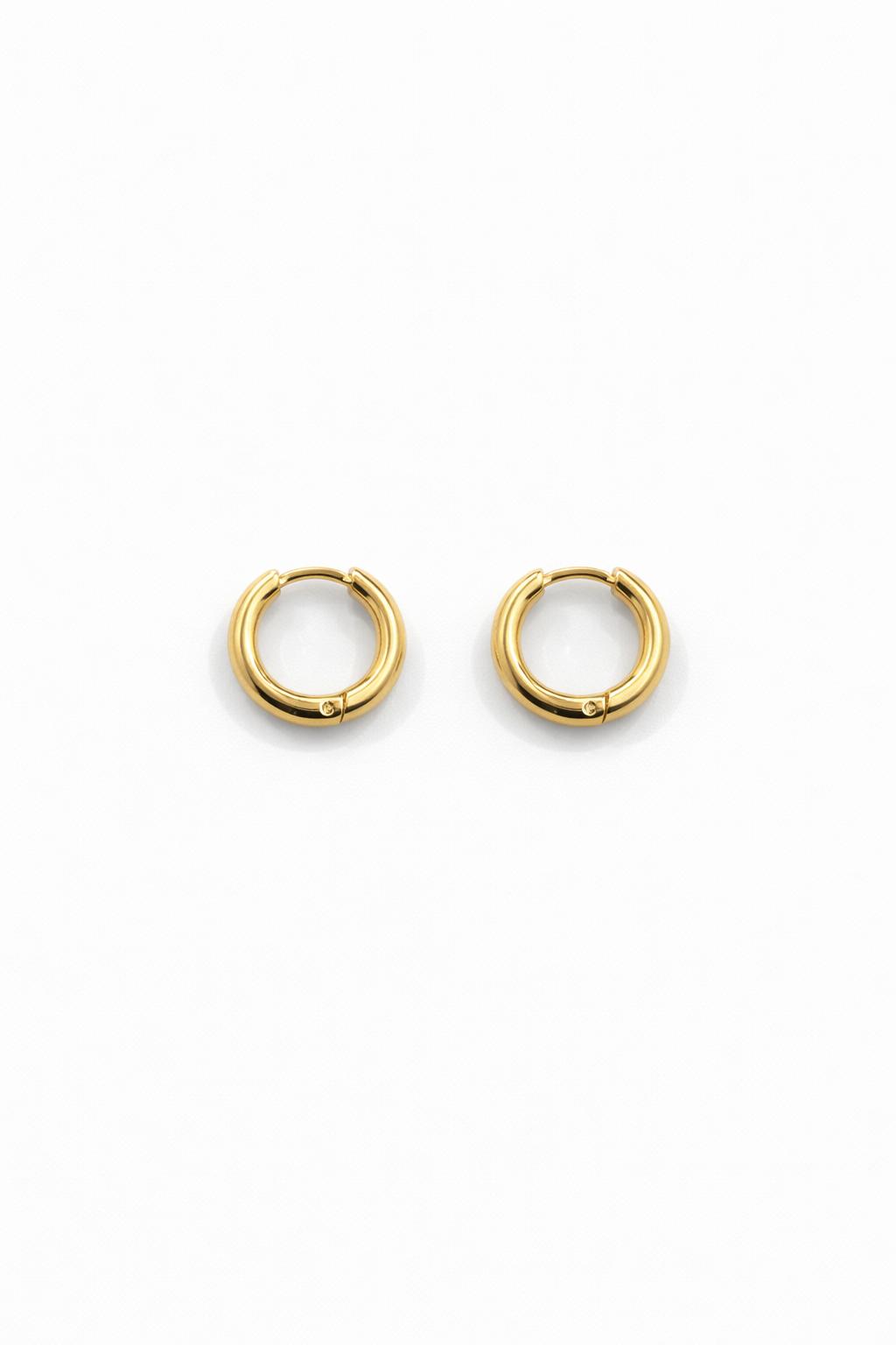 Mini Go-To Gold Hoops