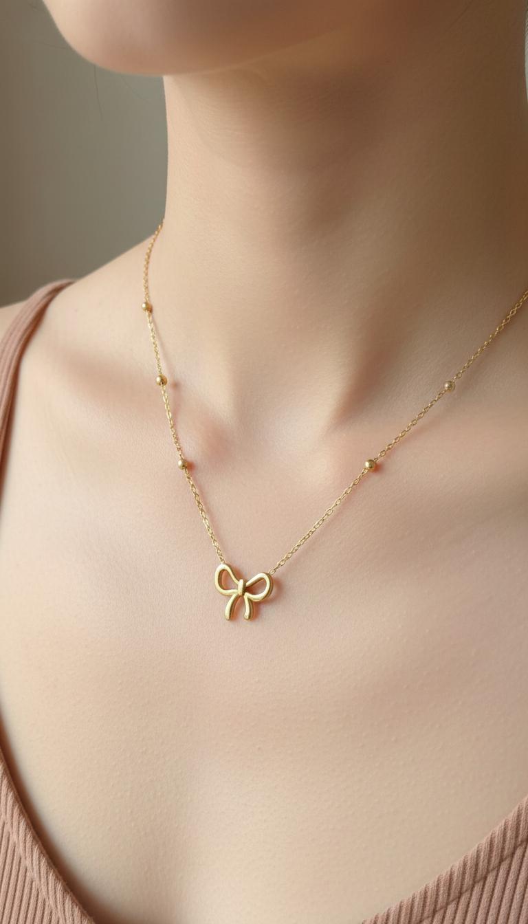 Cute Bow Pendant