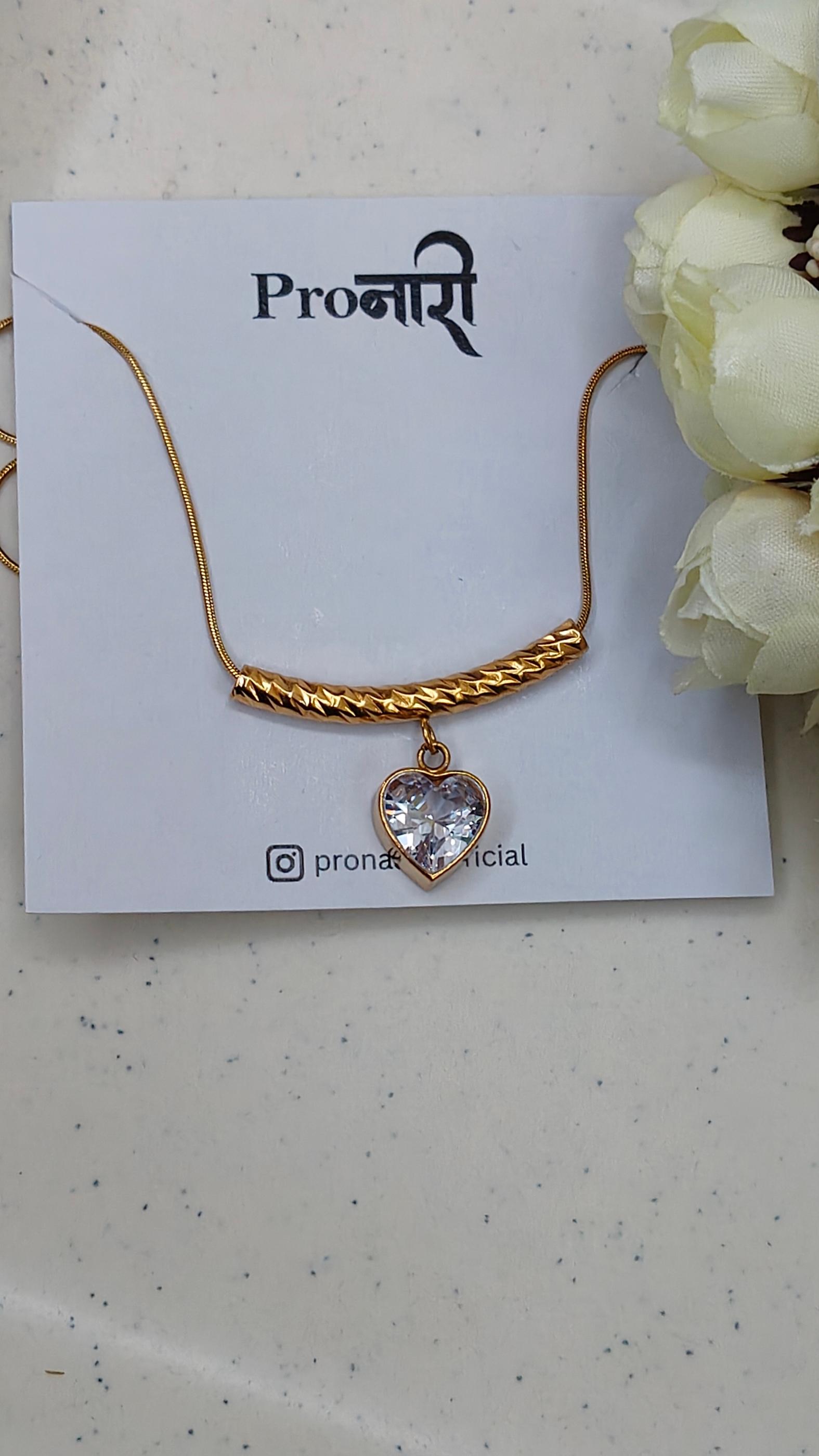 Radiant Heart Jewel Pendant