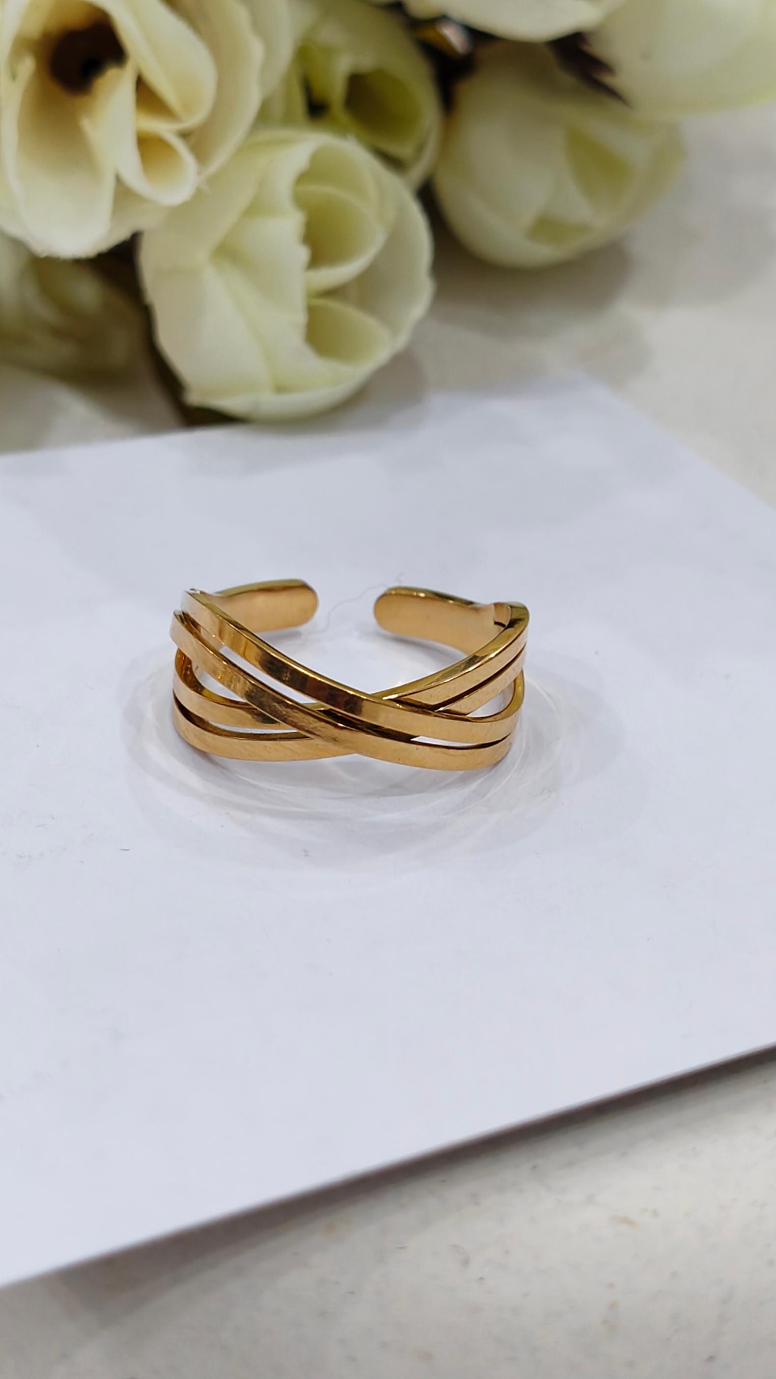 Twisted Gold Ring